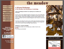 Tablet Screenshot of meadowinn.net